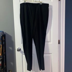 Black mens Axist Dress Slacks 38x32